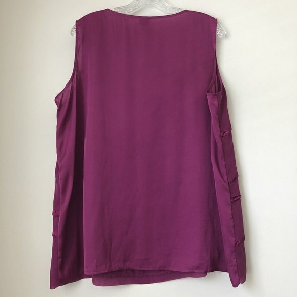 Rafaella Woman | Purple Sleeveless Top - Picture 2 of 6